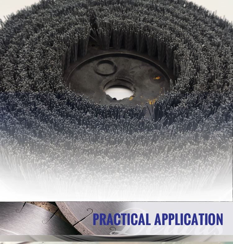 Resin Diamond Diamond Polishing Brushes AP-DBR-FI-03 with Customized Support OEM