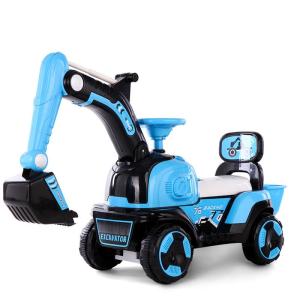 China Kids' Battery Operated RC Sexcavator Ride On Car with Lights and Music G.W. 5.6KG on sale