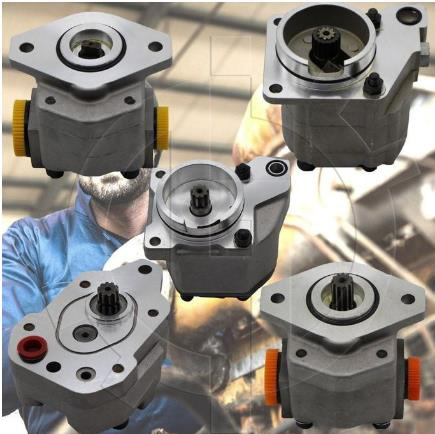 Hydraulic Pump Pilot Gear Pump PSVD2-17E PSVD2-27E PSVL-54 Replacement For KAYABA excavator