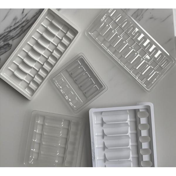 1ml 2ml Custom Plastic Ampoule Tray for Pharmaceutical Packaging