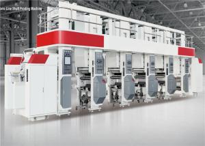 China Arc System Automatic Printing Machine 750mm Rewinding Diameter Rotogravure Instrument wholesale