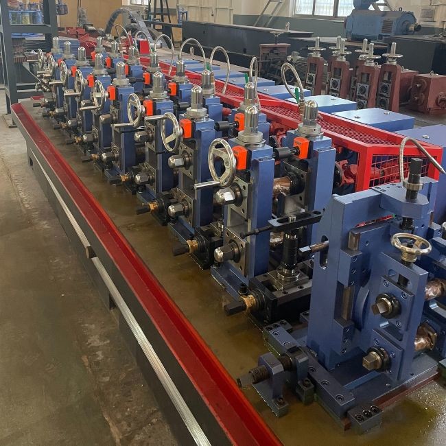 Roll Forming Pipe Welding Line PLC Control For Consistent And Accurate Welding