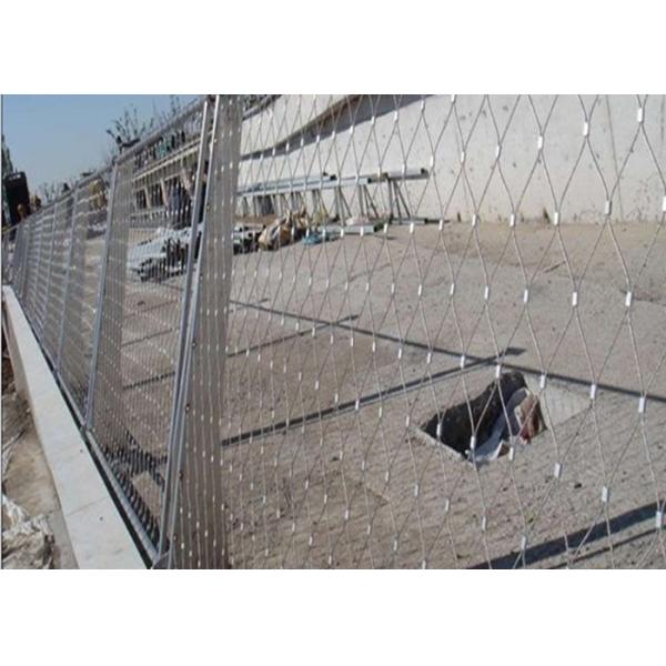 Flexible Stainless Steel Wire Rope Cable Mesh Netting For Zoo