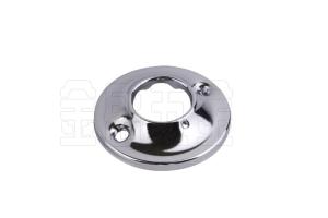 Chrome Plated Shower Curtain Rod Flanges Customized Size OEM Service