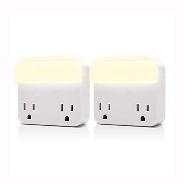 Quality Tuya App Wifi Smart Plug Remote Control Socket US Standard And Night Light Works for sale