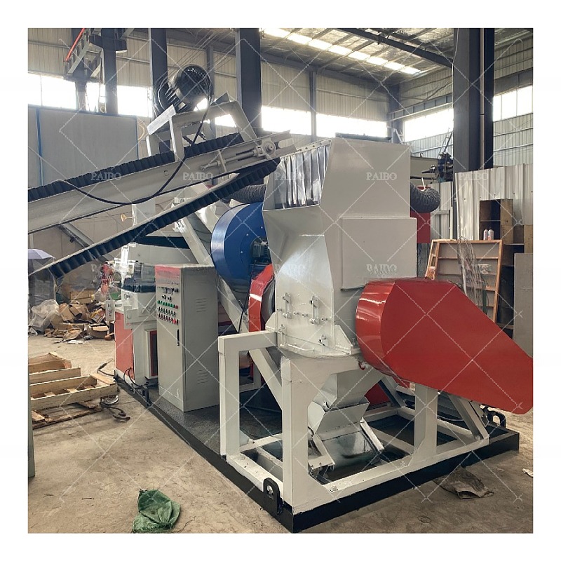 Power kW 40.7 Capacity 200-1000kg/h Copper Wire Recycling Machine for Cable Processing