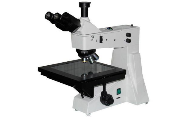 Quality Halogen Lamp Upright Trinocular Stereo Microscope ,  Inverted Metallurgical Microscope  for sale