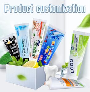 China OEM Teeth Whitening Toothpastes Customized Home Hotel Travelling wholesale