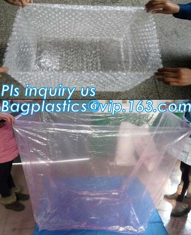 Customized Square Bottom or Side Guesst Plastic Protective Pallet Covers, 4 Mil Dust proof Clear Pallet Covers, BAGPLAST