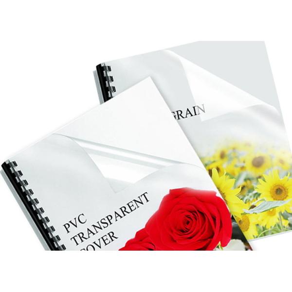 Multiple Colors 180 Micron 305mm PVC Binding Cover For Books