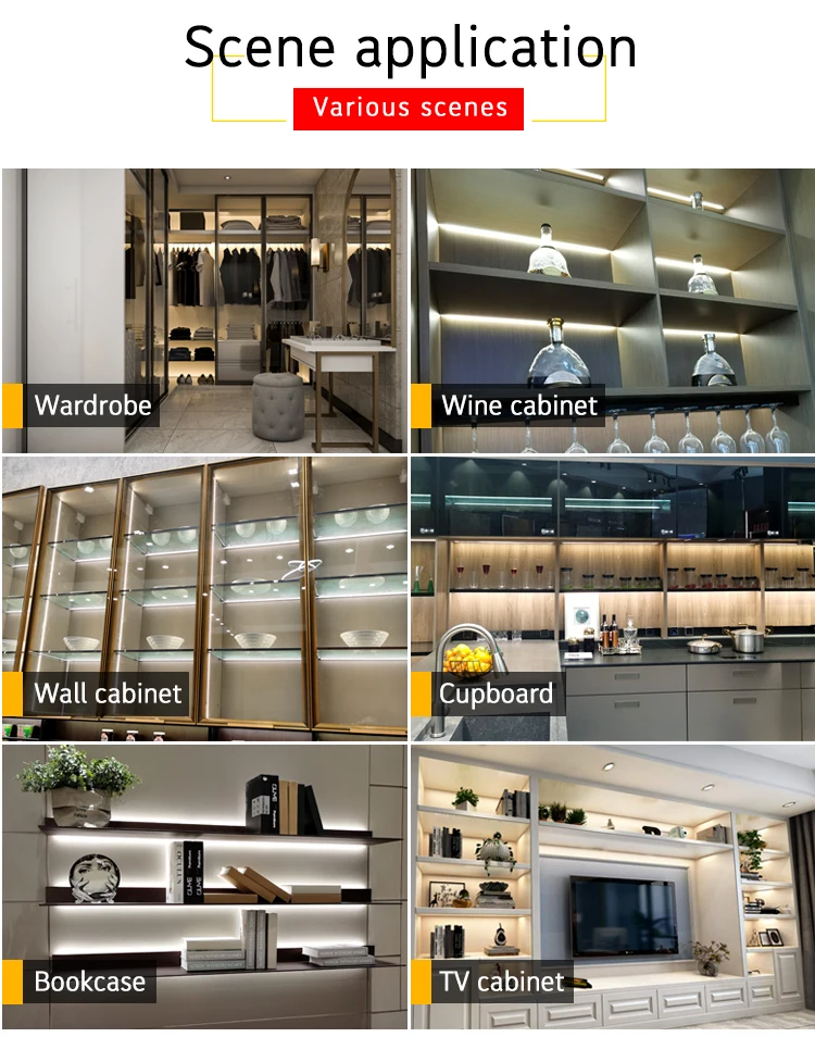 OEM Interior Ceiling Recessed Led Profile Led Strip Extrusion Channel