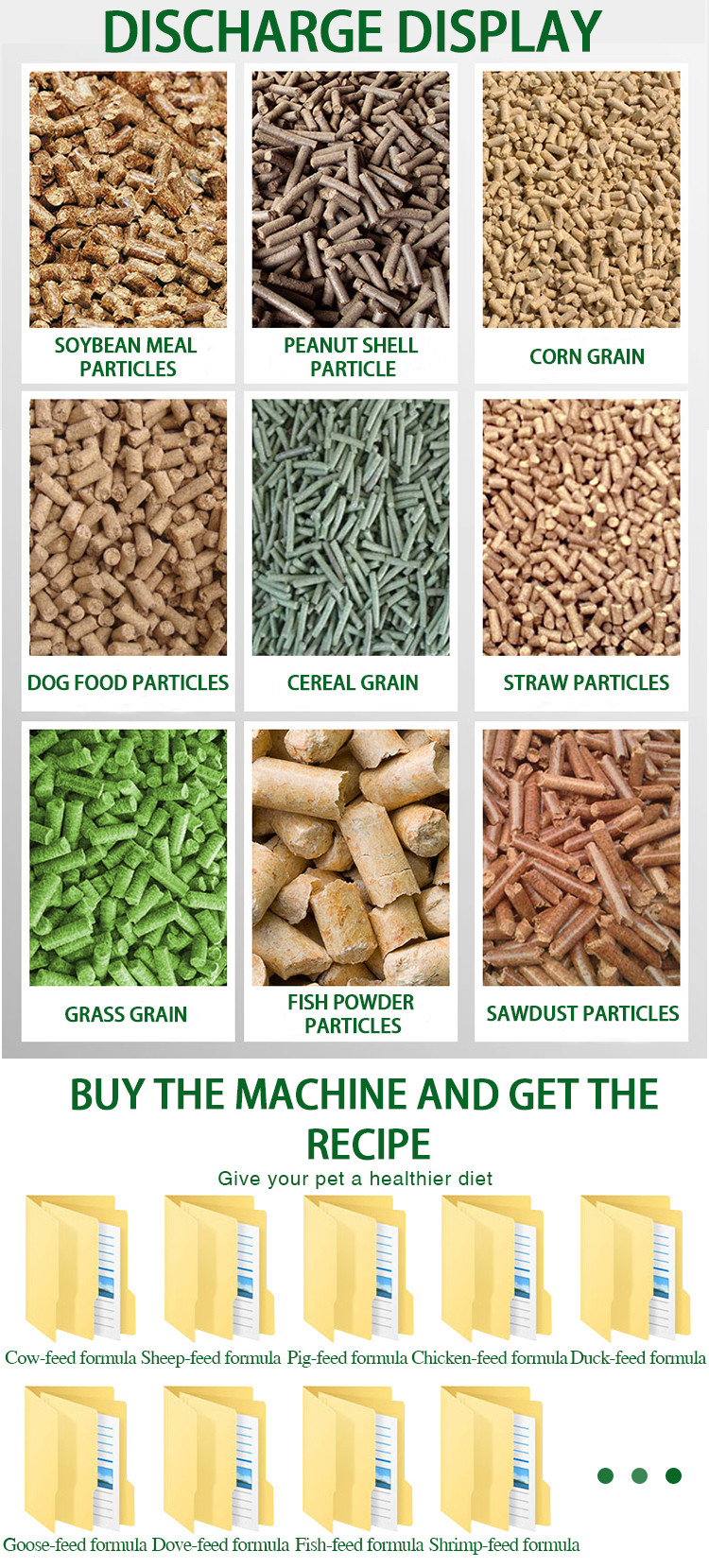 Grass Chaff Cutter Machine Simple Operation Poultry Feed Grinder Machine