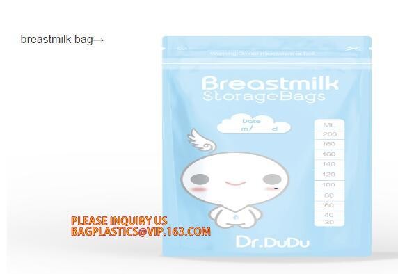 biodegradable eco-friendly FDA clear juice sealed drink pouches translucent reclosable hand held zipper plastic drinking