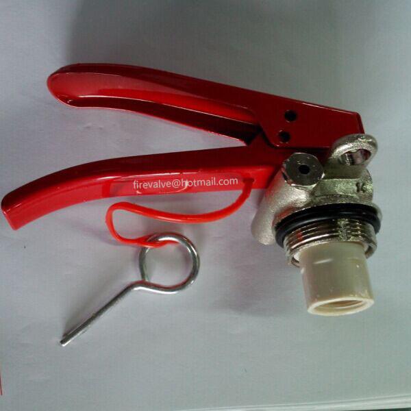 Quality cylinder valve for DCP fire extinguisher 6kg for sale