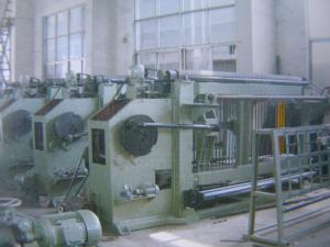 China Automatic Hexagonal Wire Netting Machine 1200mm Width , Gabion Mesh Machine wholesale