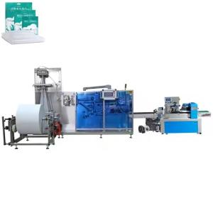 Automatic Disposable Towel Folder Packer High Speed Disposable Bath Towel