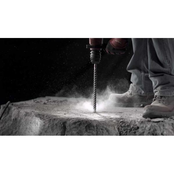 40Cr Milling produced SDS Max Plus Shank Cross Tips Hammer Drill Bit for Stone Drilling