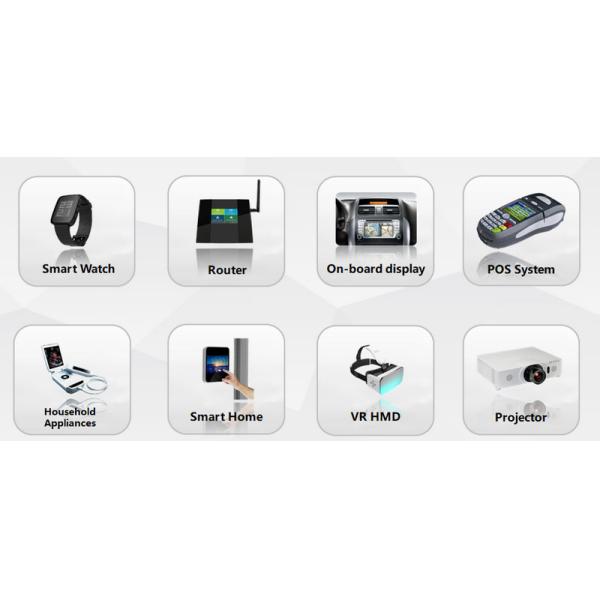 7 Inch IPS TFT Display 800*480 Dots 1000cd/m2 High Brightness With RGB Interface