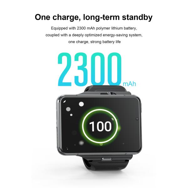 S999 4G Smart Watch 2.88 Inch Android Sim Card Smartwatch With MTK6761 Wifi Video Phone Call