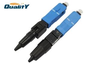 China Machanical Fiber Optic Fast Connector SC UPC APC Quick Connector FTTH Drop Cable / Sc Fast Connector on sale