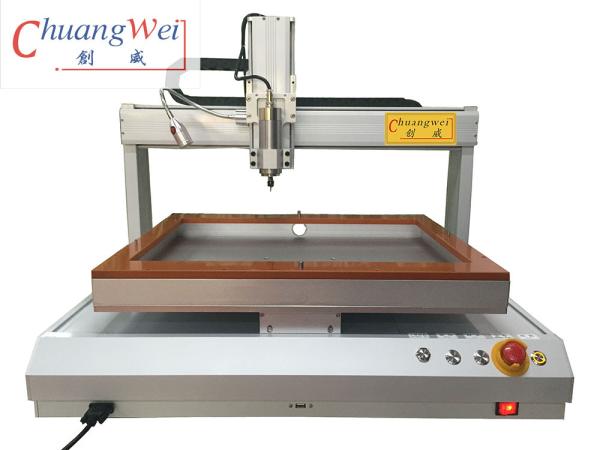 Quality Mini Desktop Economical PCB Router Machine With Positioning Speed 500mm/s for sale