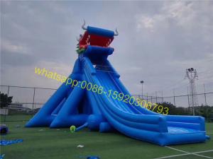 China Giant inflatable dinosaur slip and slide wholesale