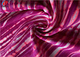 Irregular Ribbed Jacquard Polyester Spandex Fabric For Running Tights