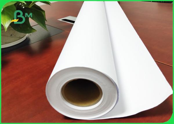Quality A0 Size 3 Inch Roll Core Plotter Paper With FSC & SGS Approved For HP Printer for sale