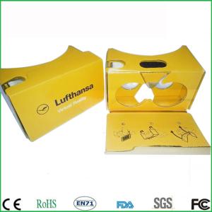 China Virtual Reality 3D Glasses Google Cardboard V2 With Custom LOGO For Promotion wholesale