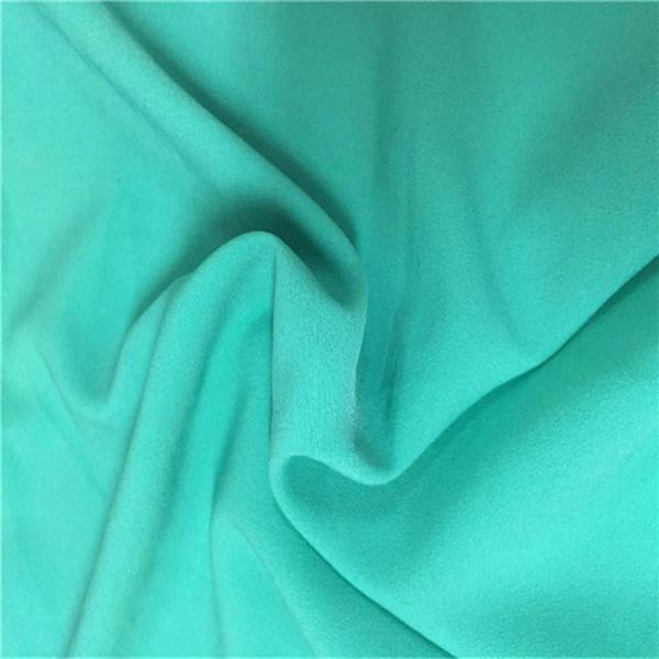 Quality Dyed 100 Polyester Fabric , Spring / Summer Use Blue Polyester Fabric for sale