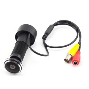 Fisheye Mini Analog Camera Cctv Peephole Door Camera With 1.78mm Lens