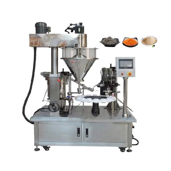 Quality Semi Automatic Rotary Powder Filling And Capping Machine for sale