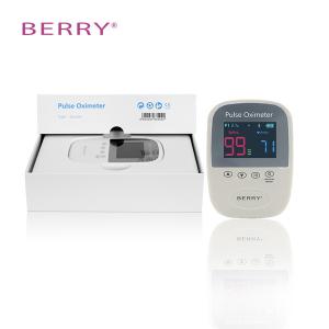 Safety Battery Lock Hand Held Pulse Oximeter With Spo2 Probe Sensor