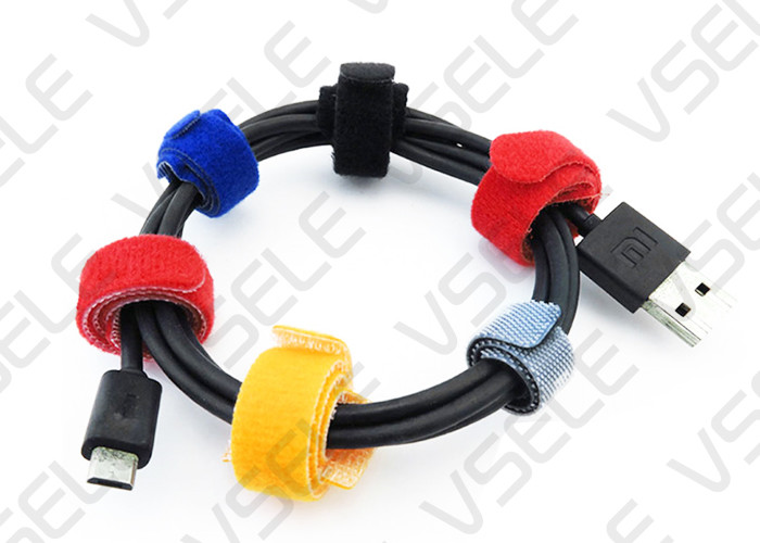 Magic Industrial Cable Ties Organizer Cord Winder Strap USB Cable Holder Protector Earphone Mouse Management
