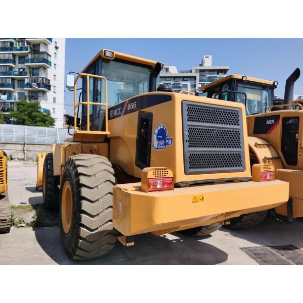 Liugong 856 Used Wheel Loader 5 Ton Bucket Front Loader 162kw Engine Power