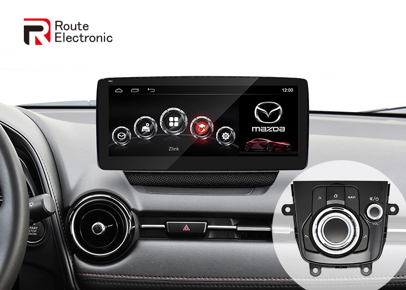 Android Car Radio Stereo For New Mazda 2 With 10.25inch IPS Screen Built-In 360 Bird View System Car Multimedia Playe