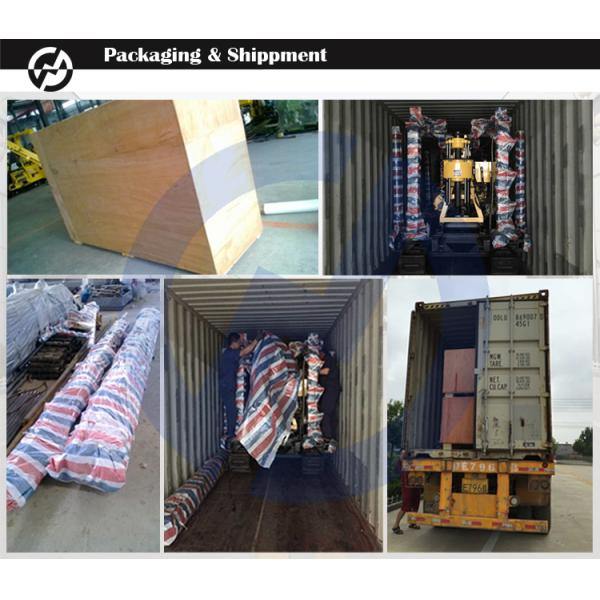 Hydraulic MGY-135L crawler mounted drilling rig multipurpose drilling rig