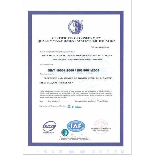 Forging and Casting Grinding Rod For Mining Low Breakage Long Time Work 50mm