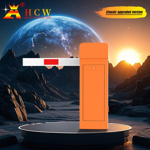 Quality HCW DC Motor 24V Security Barrier Gate Universal Remote Control for Parking Lot System for sale