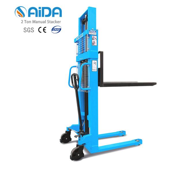 Quality Hand Operated Hydraulic Stacker 1ton for sale