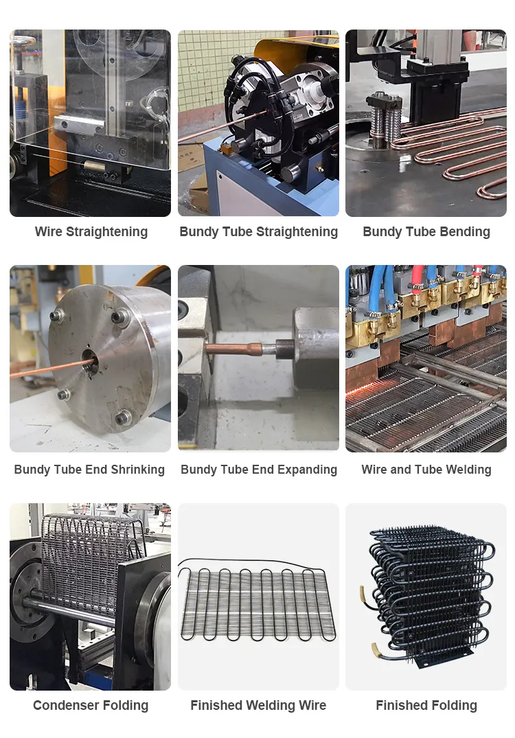 Refrigerator Wire Tube Condenser Production Line Machine, Welding and Bending Machine