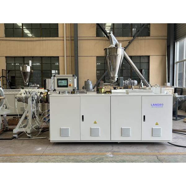 Integrated Gearbox 50-200mm Pvc Pipe Extrusion Line With Strong Structure And Stability