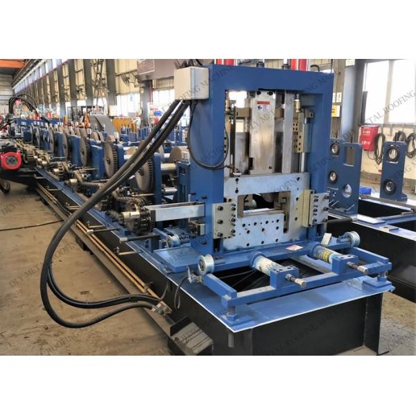15kw Cz Purlin Roll Forming Machine Automatic 380v