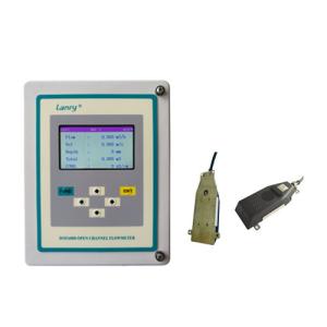 China Wall mounted area velocity type open channel ultrasonic flow meter with 4-20mA and RS485 modbus wholesale