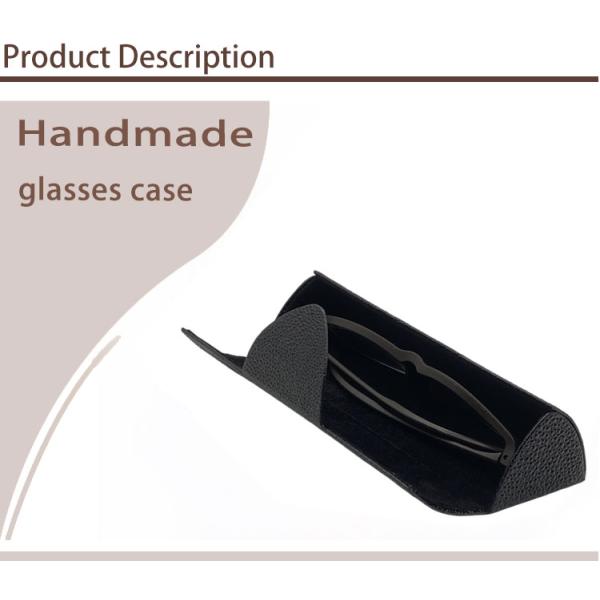 Handmade Portable Aluminum Eyeglass Case Customized Logo