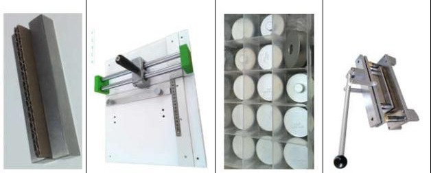 RCT ECT FCT TESTER PAPER AND BOARD CRUSH TESTER RING CRUSH EDGE CRUSH FLAT CRUSH PLYBOND ADHESION TESTER