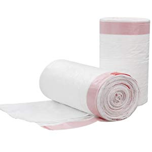 Tall Kitchen Drawstring Trash Bags,Reusable Trash Diaper Bag,gallon black drawstring, durable bin liners 1.2 mil, unscen