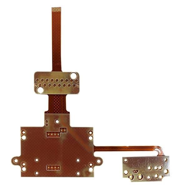 Quality No Silkscreen Flexible Rigid PCB 1 Layer Flex PCB Board ENIG for sale