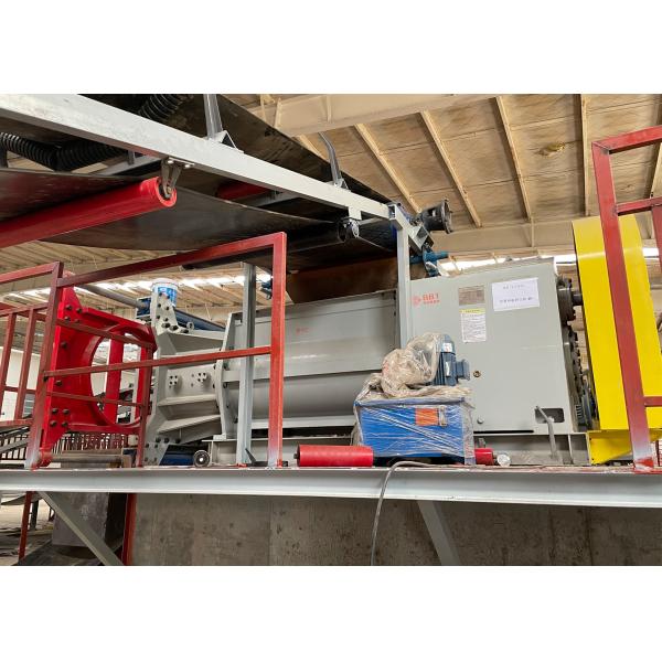 Raw Material Double Shaft Mixer / Clay Mixer Machine For Homogenization