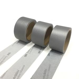 Replace  8912 9910 8906  8910 Reflective Fabric High Visibility For Clothing Silver Gray